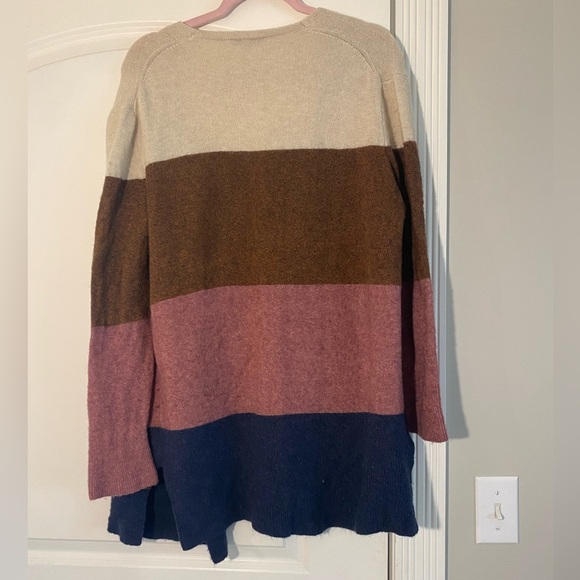 Madewell Kent Striped Cardigan Sweater in Coziest Yarn - Picture 8 of 8
